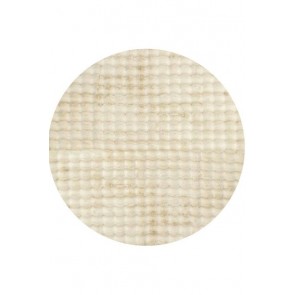 Bubble Natural Round Washable Rug by Rug Culture