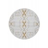 Paradise Round Cala Gold by Rug Culture