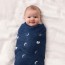 Stargaze Silky Soft Bamboo Muslin Swaddles 3 Pack by Aden and Anais