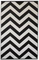 Laguna Black Outdoor Rug by FAB Rugs