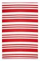 Cherai Bright Red Rug by FAB Rugs