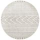 Mirage 359 Grey Round By Rug Culture