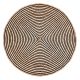 Orchid Round Jute Rug by Fab Rugs