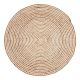 Fab Rug Plumeria Round Jute Rug