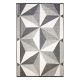 Fab Rug Geo Star Plastic Glacier Grey Outdoor Rug