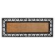 Fab Rugs Vista Rubber Bordered Door Mat