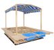 Lifespan Kids Playfort Sandpit with Blue Canopy